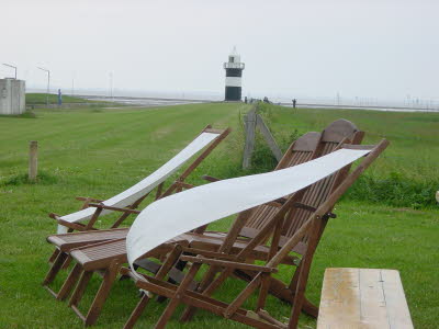 Liegen beim Siebhaus