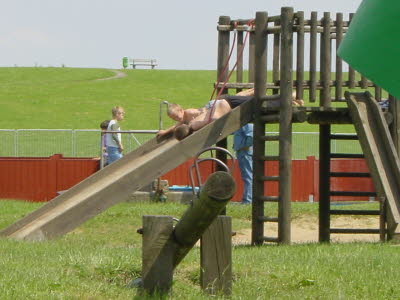 Spielplatz am Strand